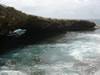 Shete Boka Park: Natural bridge bij Boka Wandomi  (51kb)