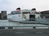 Ystad: veerboot van Bornholmstrafikken (66kb)