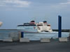 Ystad: veerboot van Bornholmstrafikken (44kb)