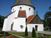 Olsker: ronde kerk (91kb)