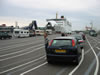 Wachten op de veerboot naar Duitsland (68kb)