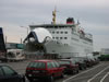 Wachten op de veerboot naar Duitsland (60kb)