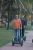 South Beach: Ocean Drive: This guy organizes Segway tours in South Beach (73kb)