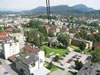 Hallein: vanuit de kabelbaan (118kb)