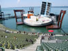 Bregenz: opbouw van de Bregenzer Festspiele (126kb)