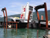Bregenz: opbouw van de Bregenzer Festspiele (94kb)