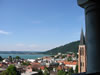 Bregenz: Uitizht vanuit de Martinsturm (61kb)