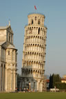 Pisa: Campo dei Miracoli: Campanile (79kb)